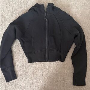 Lululemon Scuba Cropped Zip-Up Hoodie